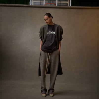 ADIDAS | FEAR OF GOD ATHLETICS QUICKDRY JERSEY S/S TEE { NIGHT BROWN
