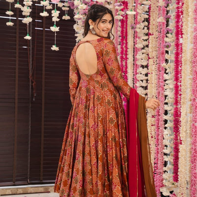 Trisha muslin suit set