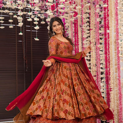 Trisha muslin suit set