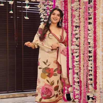 Ayesha floral kurta set