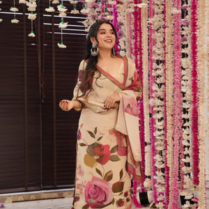 Ayesha floral kurta set