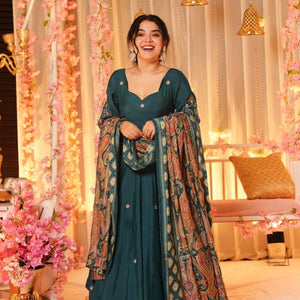 Kamakshee muslin suit set
