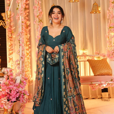 Kamakshee muslin suit set