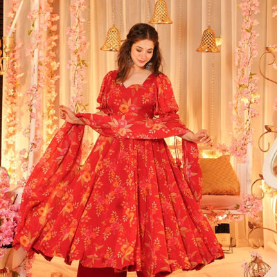 Emily organza suit set
