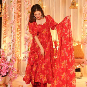 Emily organza suit set