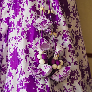 INIKA PURPLE LEHENGA CHOLI SET