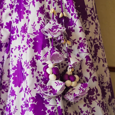 INIKA PURPLE LEHENGA CHOLI SET
