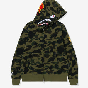 BAPE 1ST CAMO SHARK FULL ZIP HOODIE