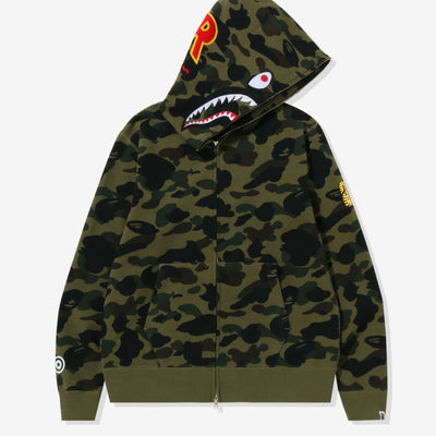 BAPE 1ST CAMO SHARK FULL ZIP HOODIE