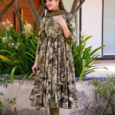 kaleidoscope elegance green suit set