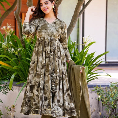 kaleidoscope elegance green suit set