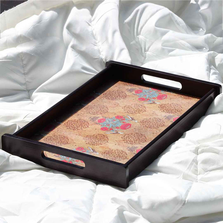 Casablanca Damask Motif Tray - Large