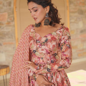 Stormi muslin kurta-palazzo set