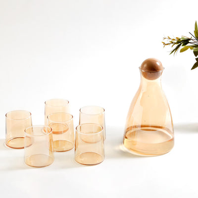 Decanter With Glass - Set of 7