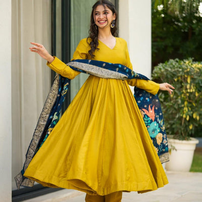 Nature’s Bliss silk suit set