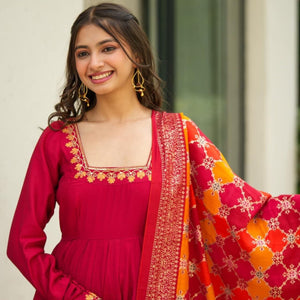Kamnaa bright muslin suit set