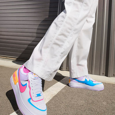 NIKE AIR FORCE 1 SHADOW WOMEN 90'S MULTICOLOUR