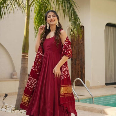 Rohini pure crepe suit set