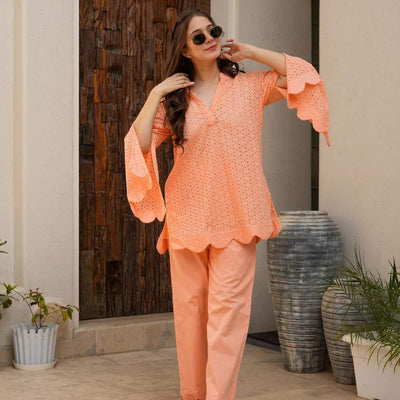 Peach Blossom Cord Set