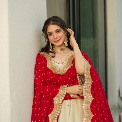 Sagnika pure cosmos lehenga choli set