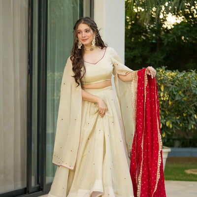 Sagnika pure cosmos lehenga choli set