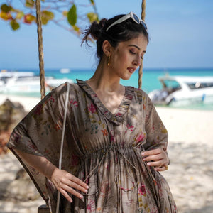 Terra Tone Rayon Kaftan