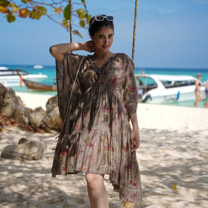 Terra Tone Rayon Kaftan