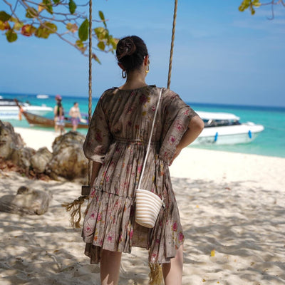 Terra Tone Rayon Kaftan