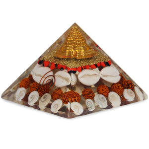Studio Vaidik Lakshmi Orgonite Pyramid