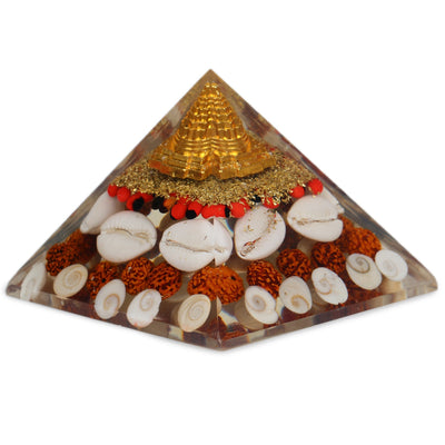 Studio Vaidik Lakshmi Orgonite Pyramid