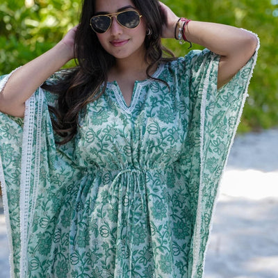 Minty Mirage Kaftan