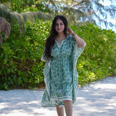 Minty Mirage Kaftan