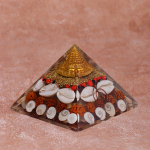 Studio Vaidik Lakshmi Orgonite Pyramid