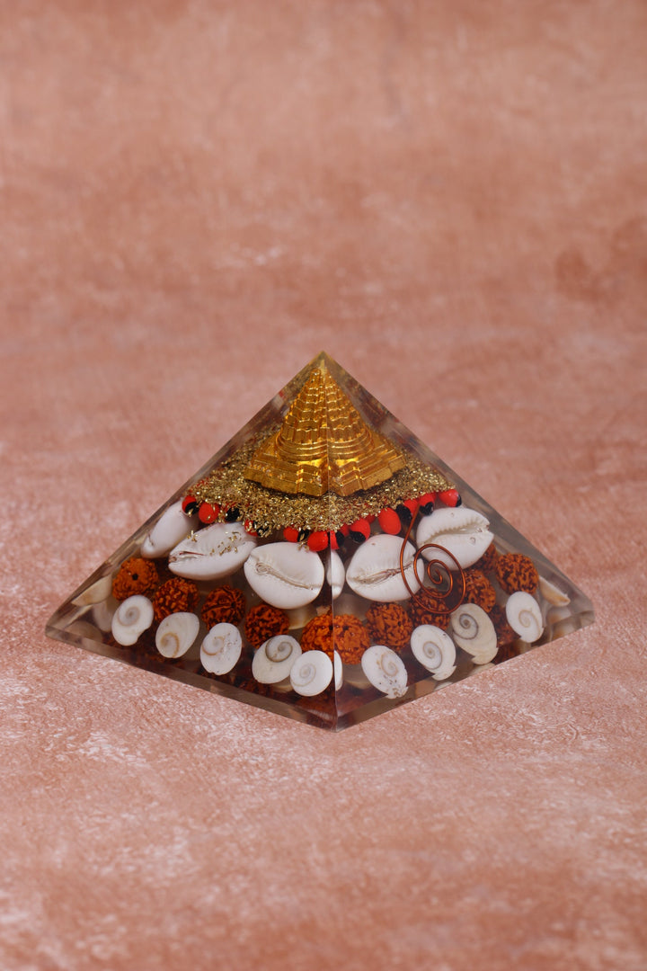 Studio Vaidik Lakshmi Orgonite Pyramid