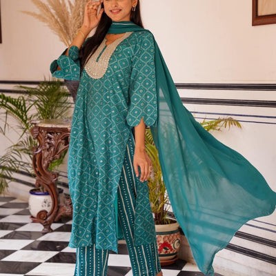 SHANAYA MUSLIN SUIT SET