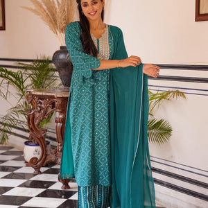 SHANAYA MUSLIN SUIT SET