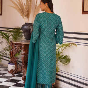 SHANAYA MUSLIN SUIT SET