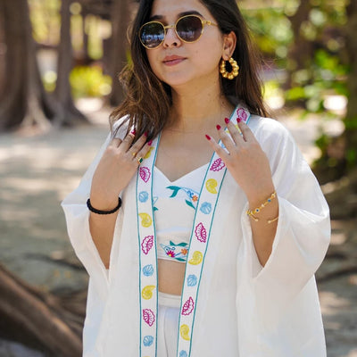 Joie-martine white co-Ord set