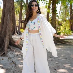 Joie-martine white co-Ord set