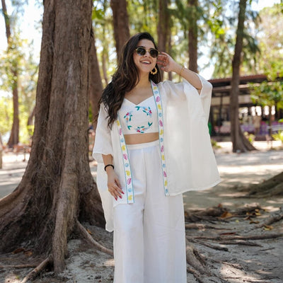 Joie-martine white co-Ord set