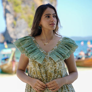 Yulia cotton dress