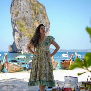 Yulia cotton dress