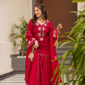 Heavenly aura kurta palazzo set