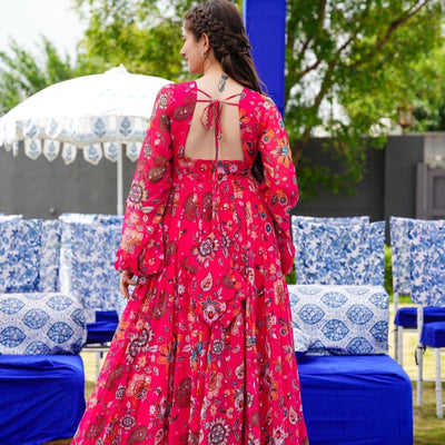 Cassandra georgette dress