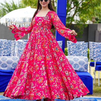 Cassandra georgette dress