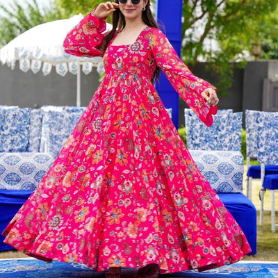 Cassandra georgette dress