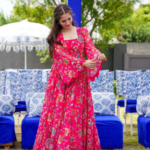 Cassandra georgette dress