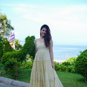 rosa white cotton dres
