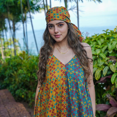 Vince cotton Handkerchief dress