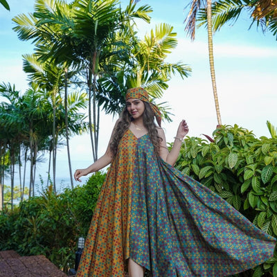Vince cotton Handkerchief dress